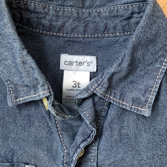 CARTER’S Toddler Button Down Bundle - Picture 2 of 9